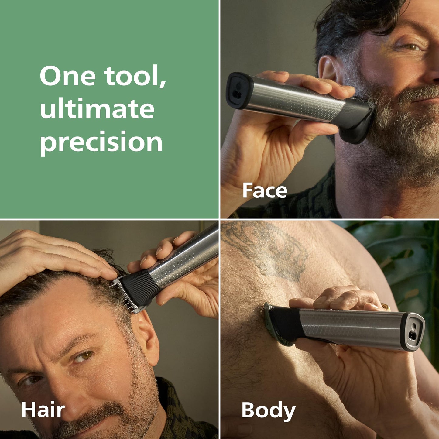 NORELCO Norelco 9000 Trimmer Face,Hair,Body Stainless Steel Wet and Dry Men