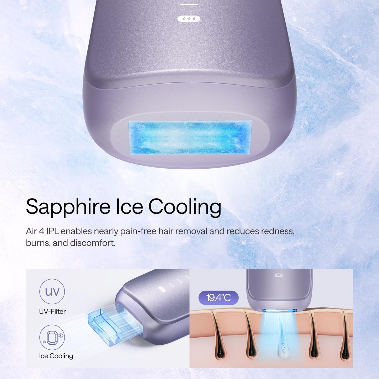 Ulike Air 4 IPL Hair Removal Device