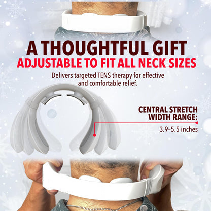 Heated Neck TENS Massager with 15 Intensity Levels