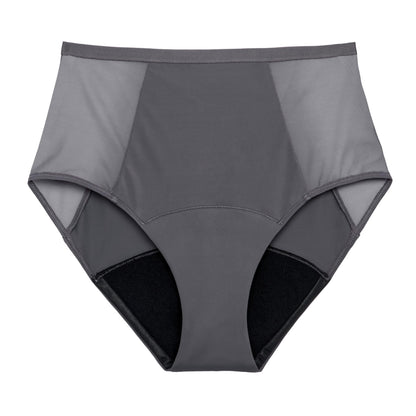 High-Waist Absorbent Period Underwear for All-Day Leak Protection