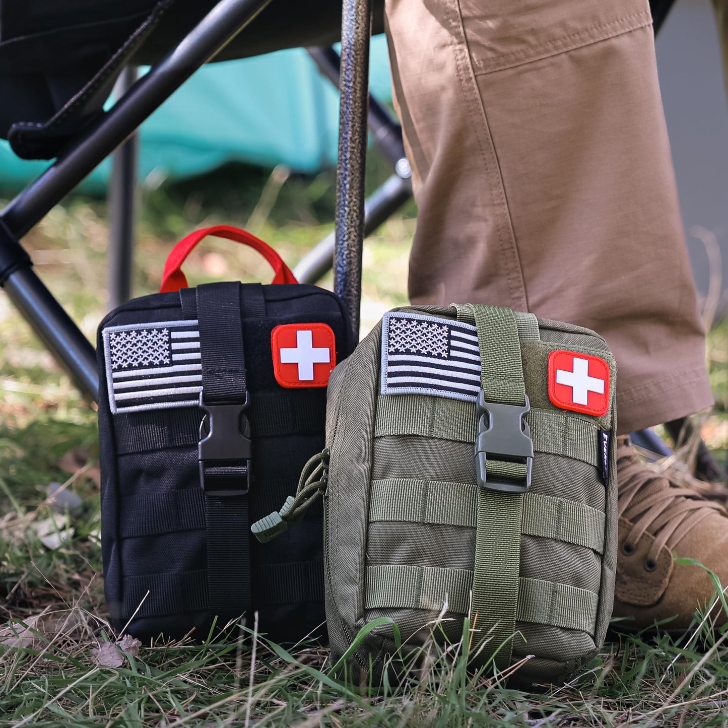 Emergency Trauma First Aid Kit with Tourniquet and 36-Inch Splint