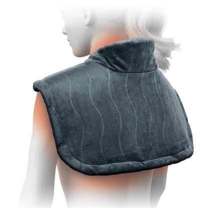 Far Infrared Neck & Shoulder Heating Pad with 4 Heat Settings